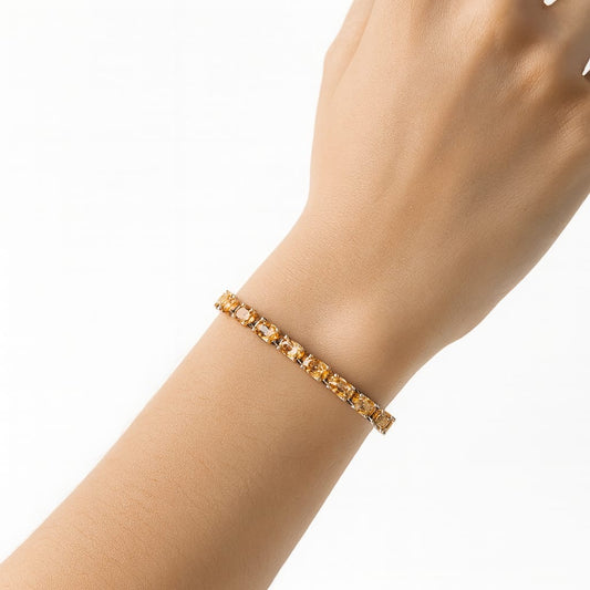 AMBERLYN SILVER BRACELET