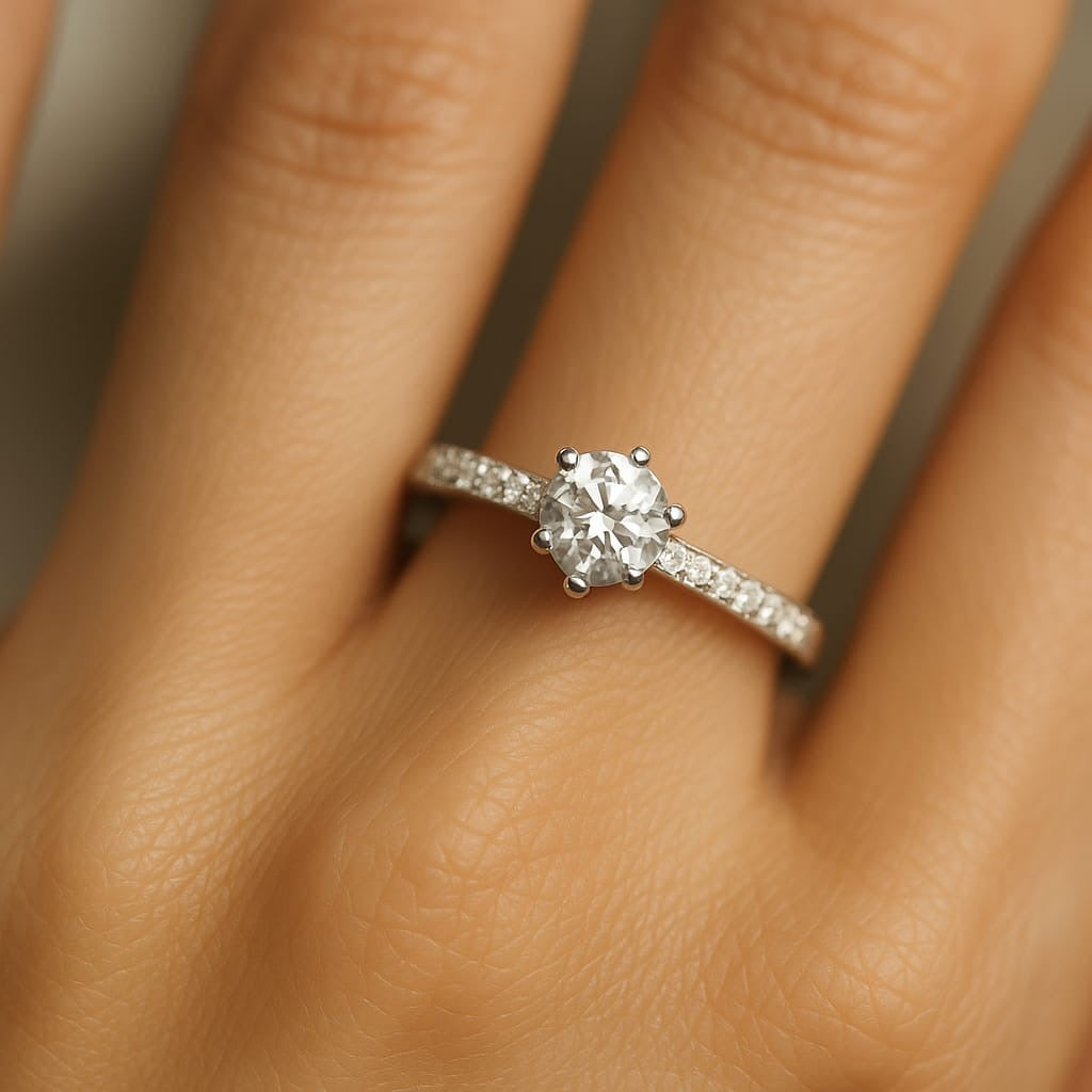 ETERNAL SPARK SILVER RING