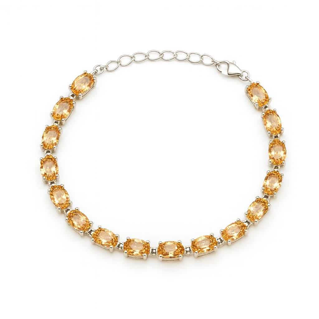 AMBERLYN SILVER BRACELET