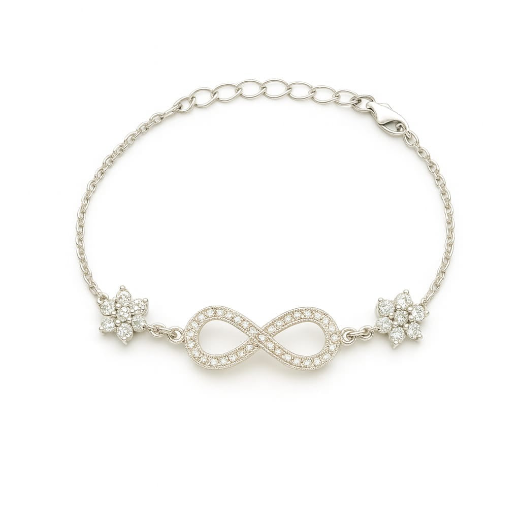 Eternal Bloom Silver Bracelet