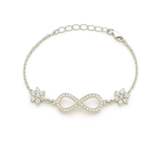 Eternal Bloom Silver Bracelet